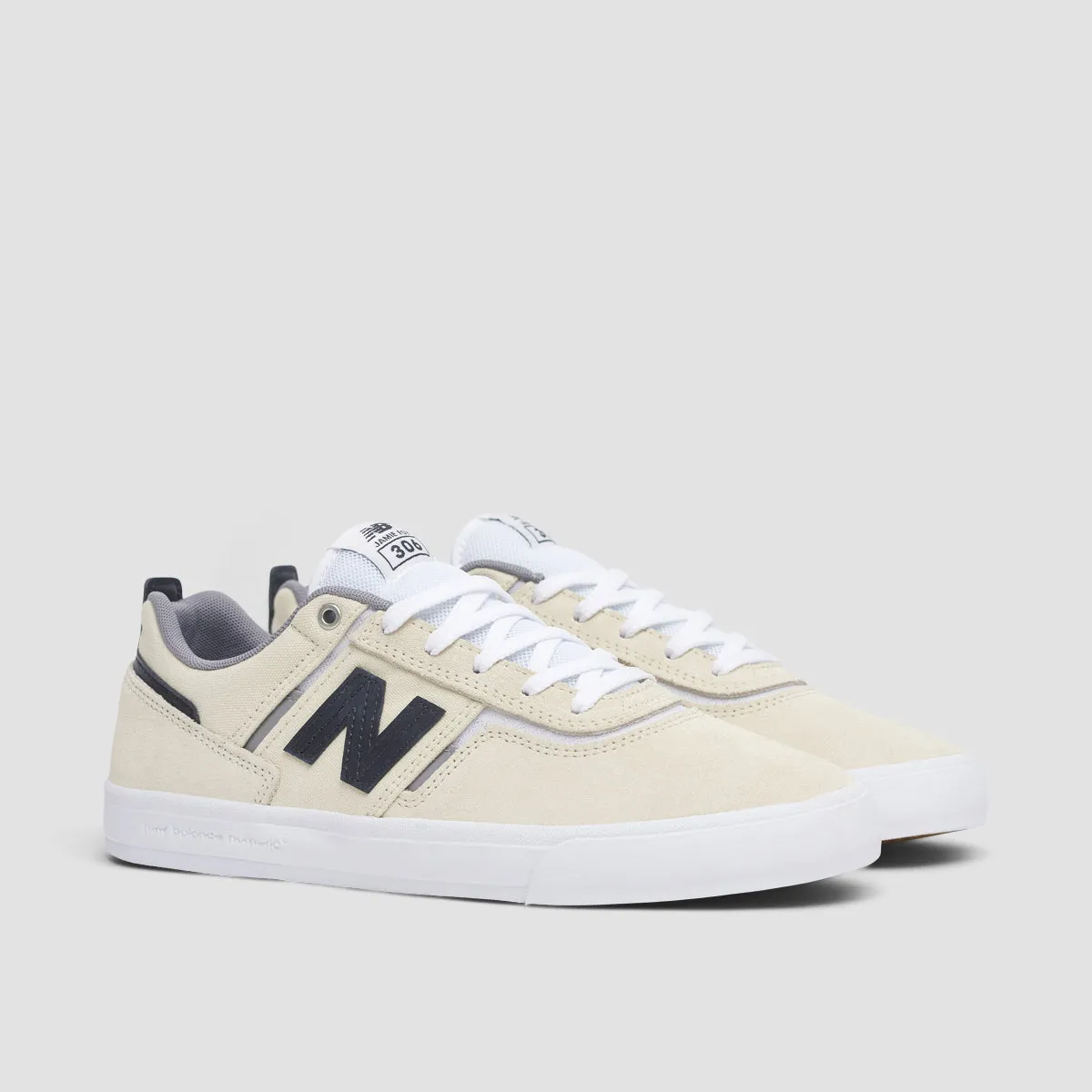 New Balance Numeric Jamie Foy 306 Shoes - Sea Salt/Phantom