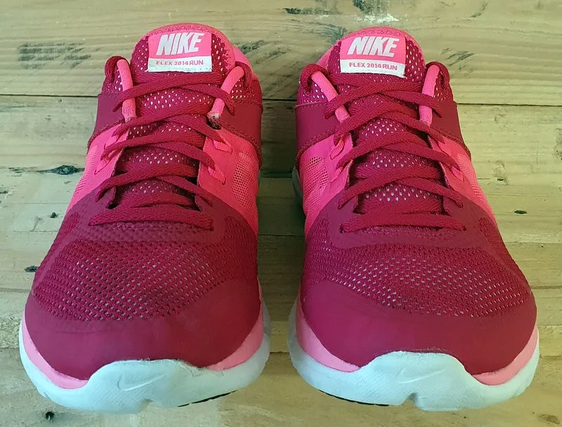 Nike Flex 2014 Running Trainers UK7.5/US10/EU42 642767-616 Hyper Pink/White