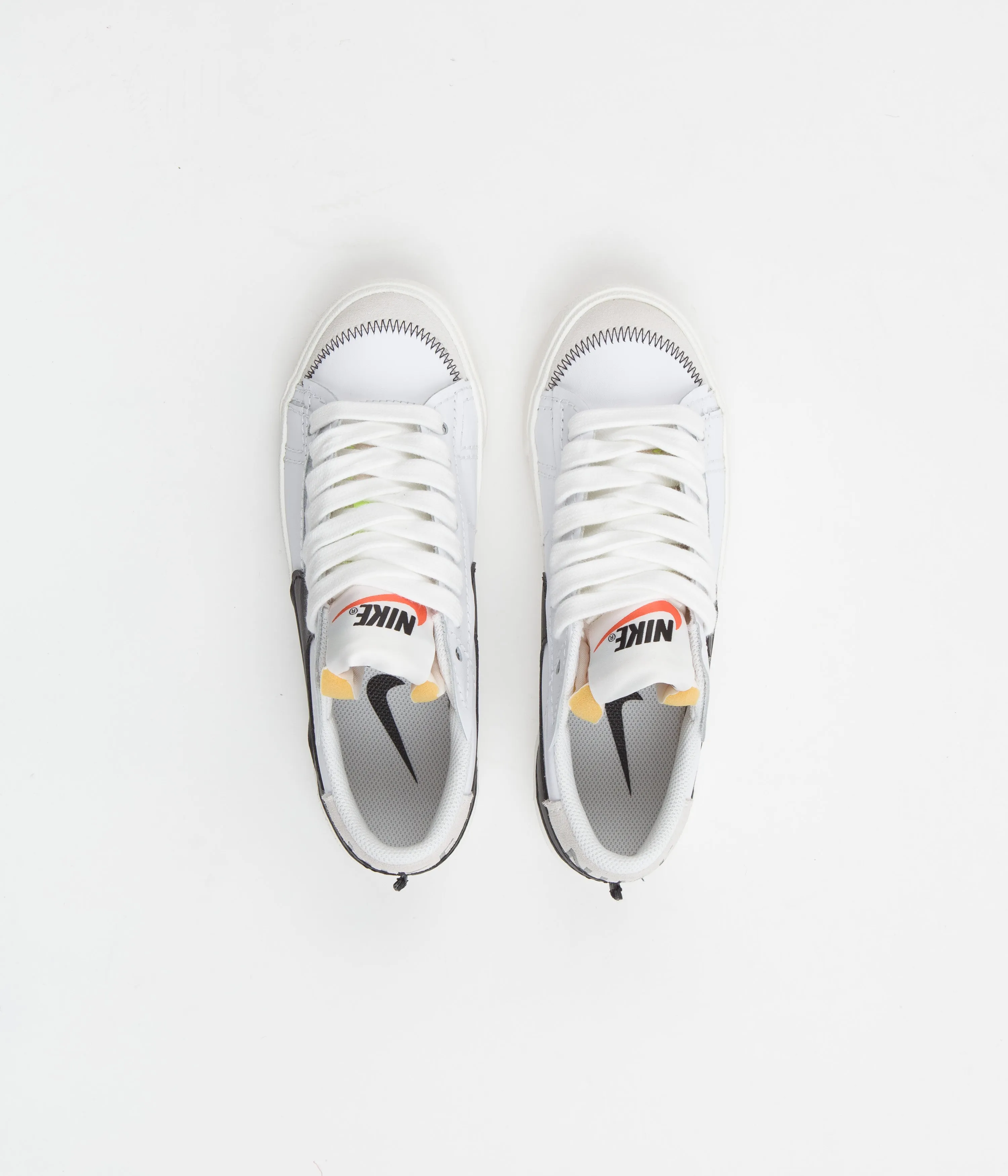 Nike Womens Blazer Low '77 Jumbo Shoes - White / Black - White - Sail