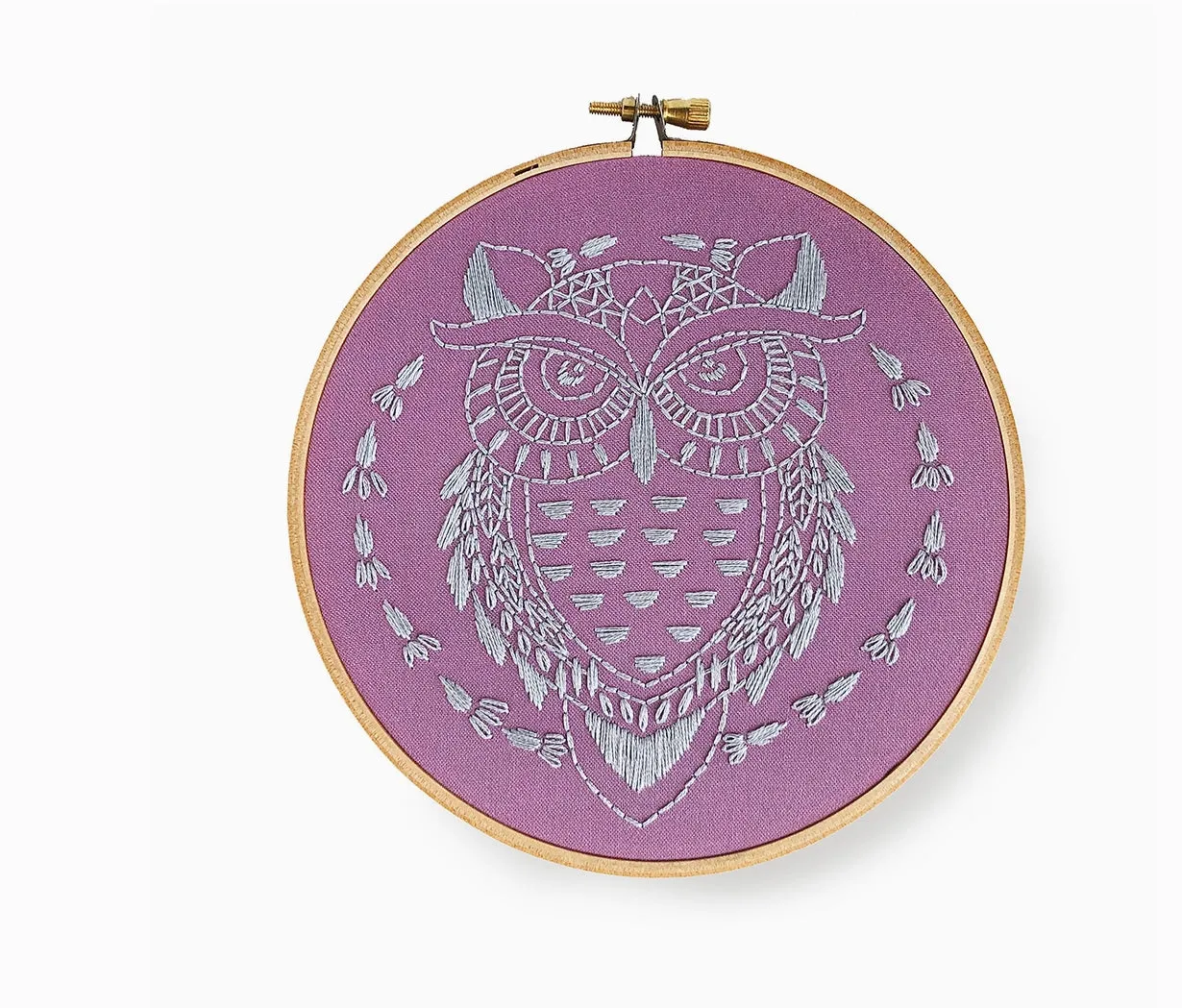 Owl Embroidery Kit