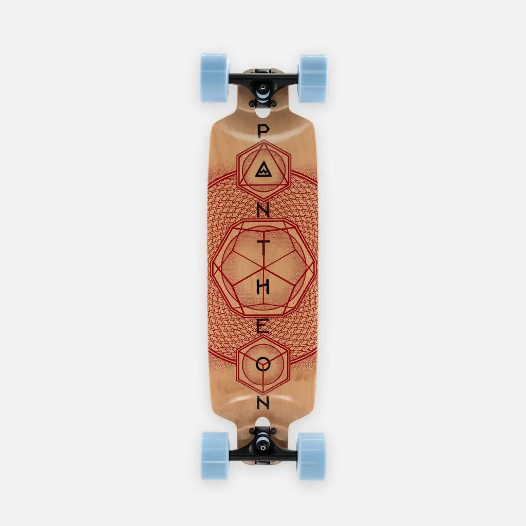 Pantheon 2024 Ember Eco commuter longboard complete