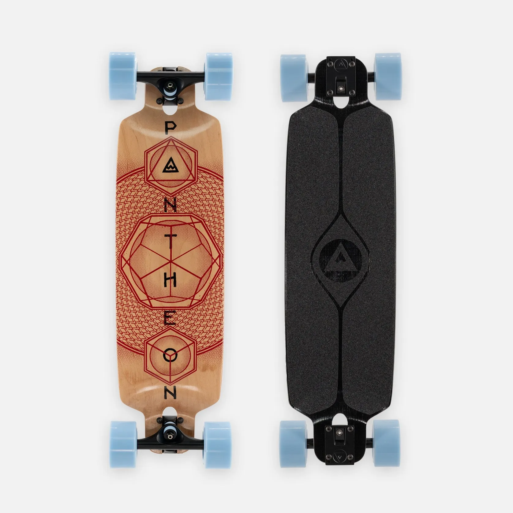 Pantheon 2024 Ember Eco commuter longboard complete