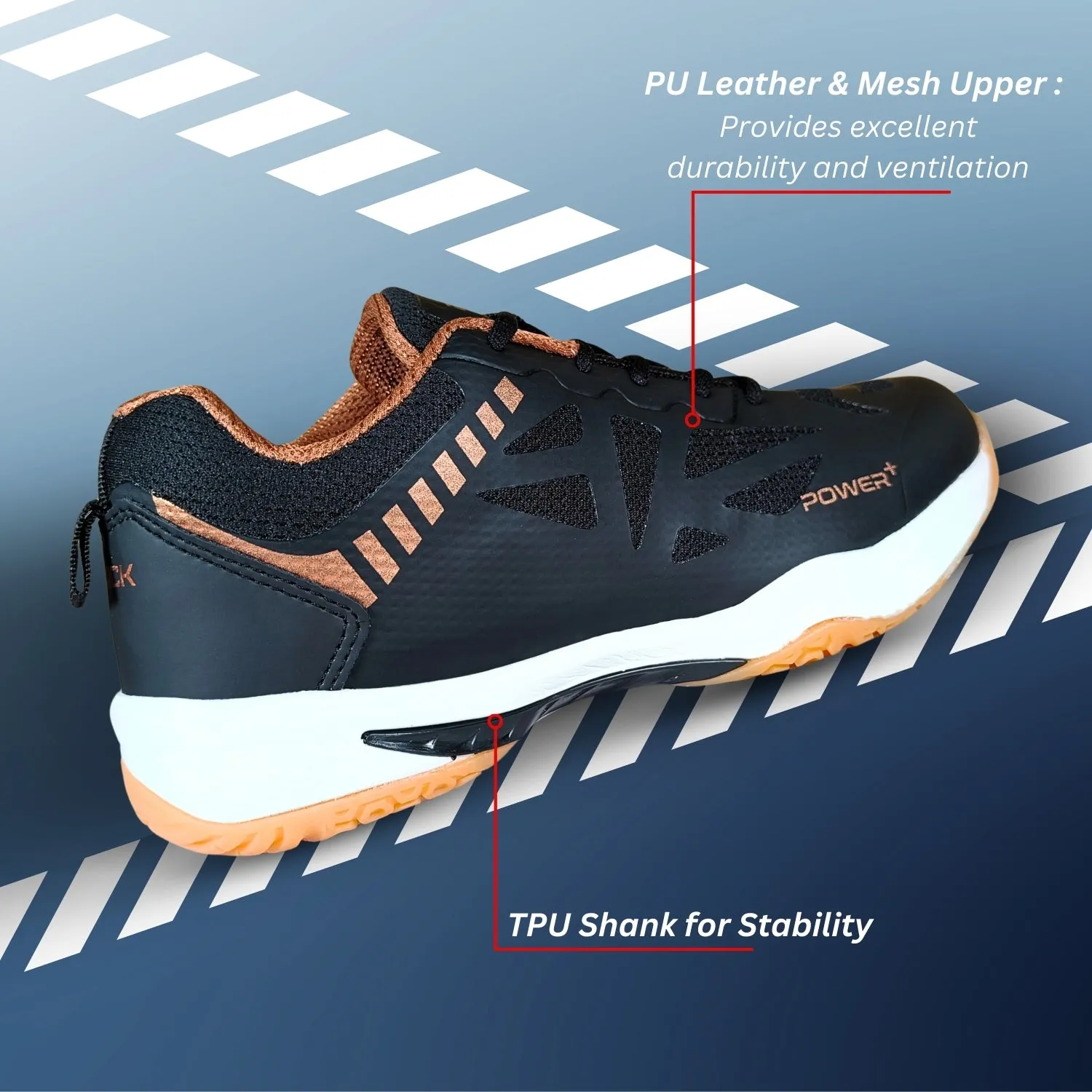 Prokick Power Plus Badminton Shoes