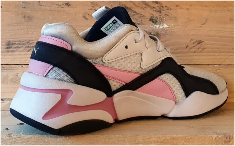 Puma Nova 90 Bloc Deadstock Trainers White/Pink/Black 369486-03 UK7/US9.5/EU40.5