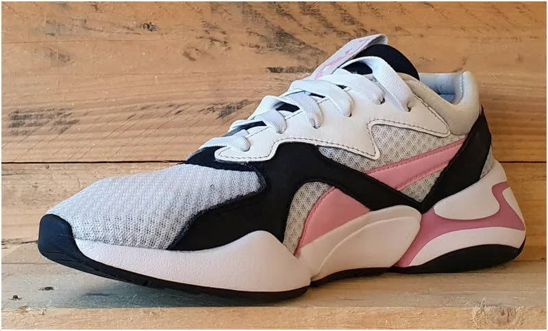 Puma Nova 90 Bloc Deadstock Trainers White/Pink/Black 369486-03 UK7/US9.5/EU40.5