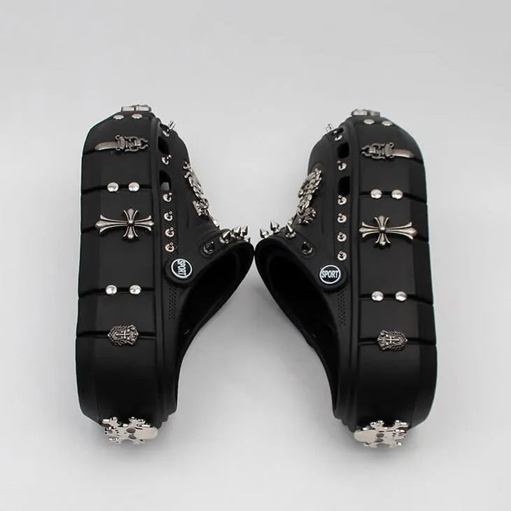 Punk Pins High Platform Grunge Sandals Shoes