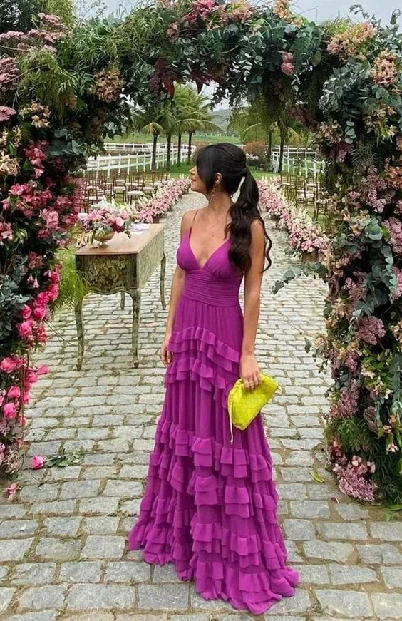 Purple Prom Dress,Graduation Party Dresses,Back Open Formal Dresses For Teens