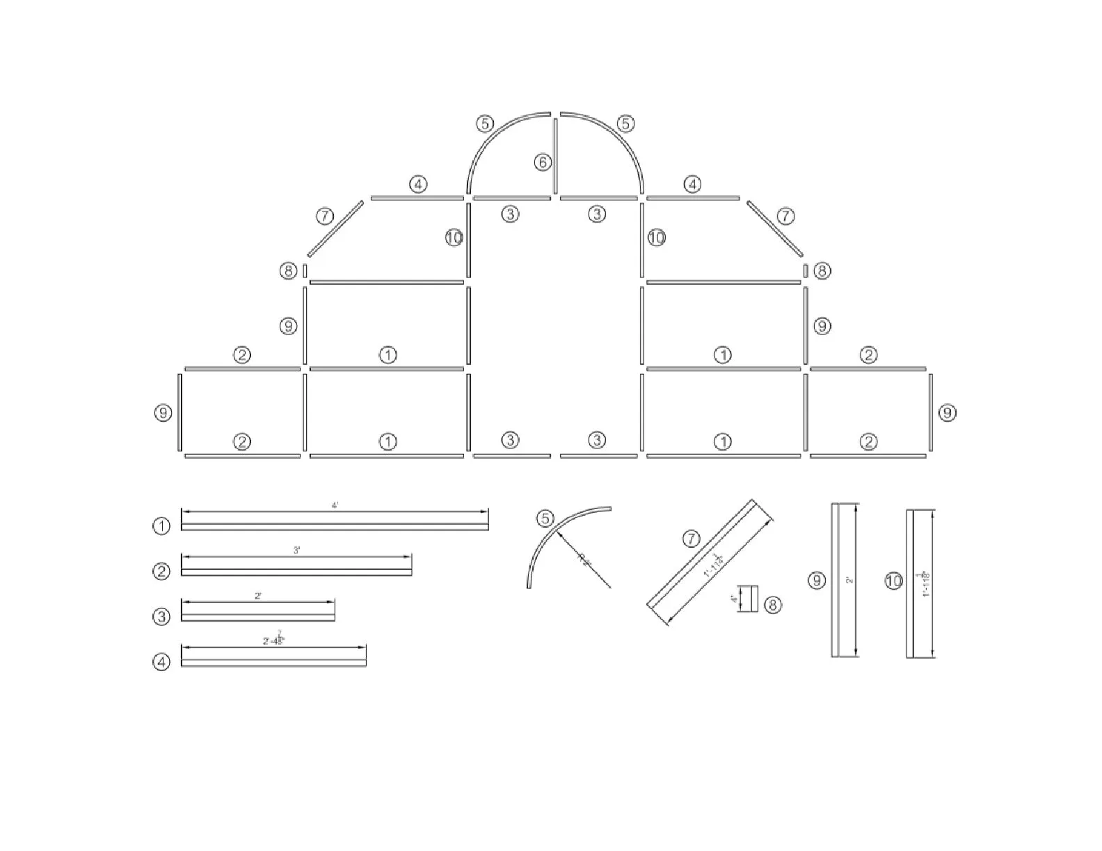 PVC DIY Greenhouse Plans - Hoop House Grow Veggies Plants 18'x20' Build Your Own