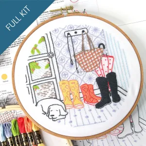 Rainy Day Embroidery Kit