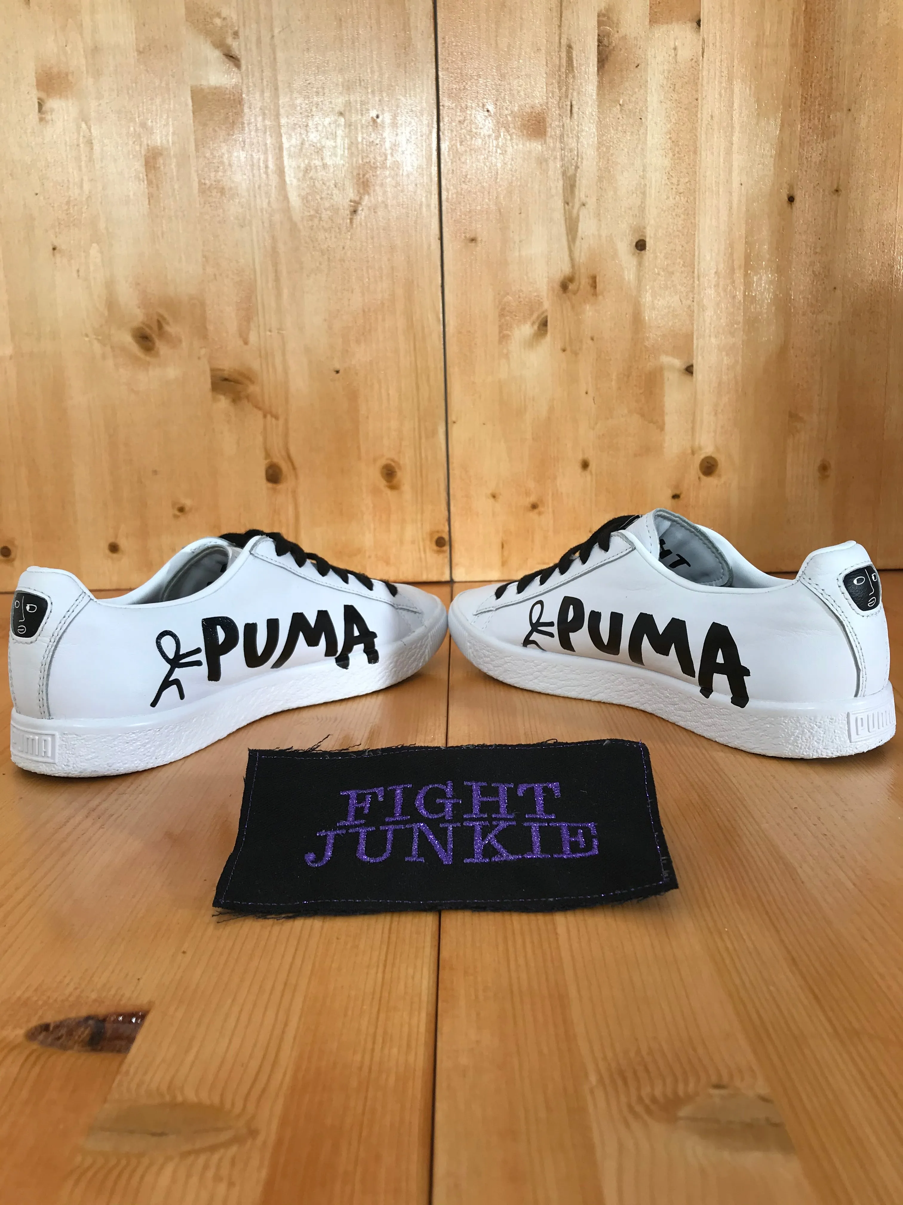 RARE! PUMA X SHANTELL MARTIN CLYDE Youth Size 6.5 Shoes Sneakers White