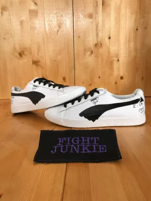 RARE! PUMA X SHANTELL MARTIN CLYDE Youth Size 6.5 Shoes Sneakers White