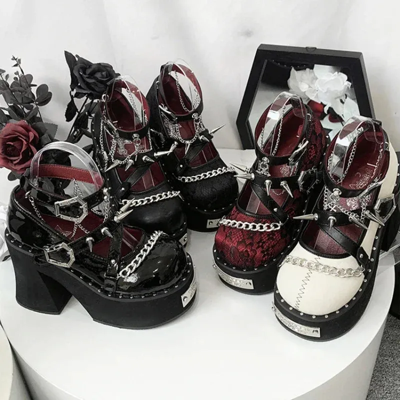 Rebel Stompers – Y2K Platform Heels That Kick Conformity in the Face