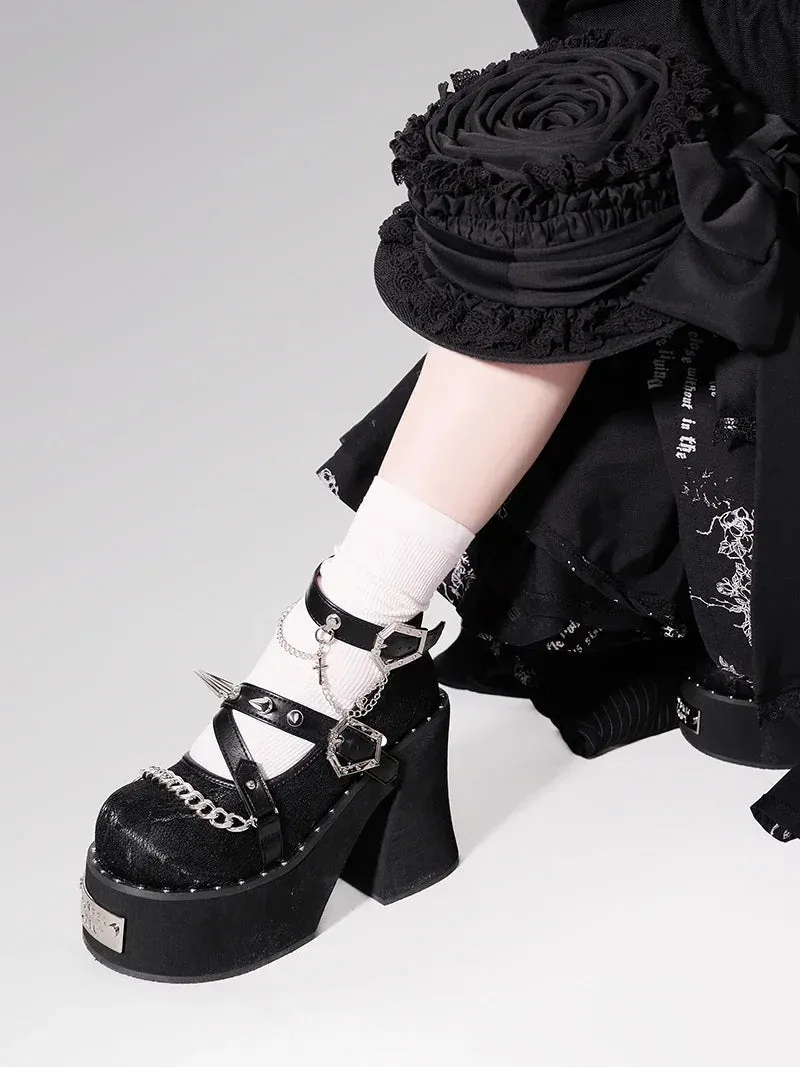 Rebel Stompers – Y2K Platform Heels That Kick Conformity in the Face