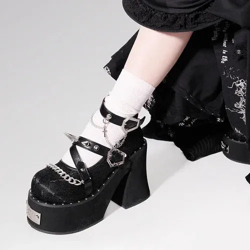 Rebel Stompers – Y2K Platform Heels That Kick Conformity in the Face