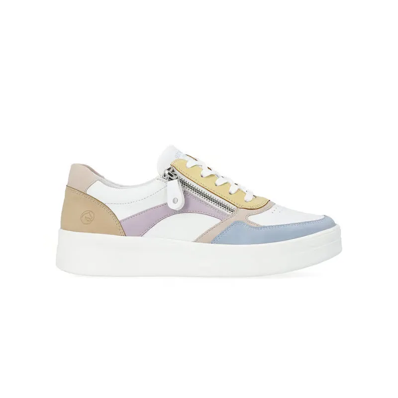 REMONTE EURO COURT SNEAKER PASTEL MULTI - WOMENS