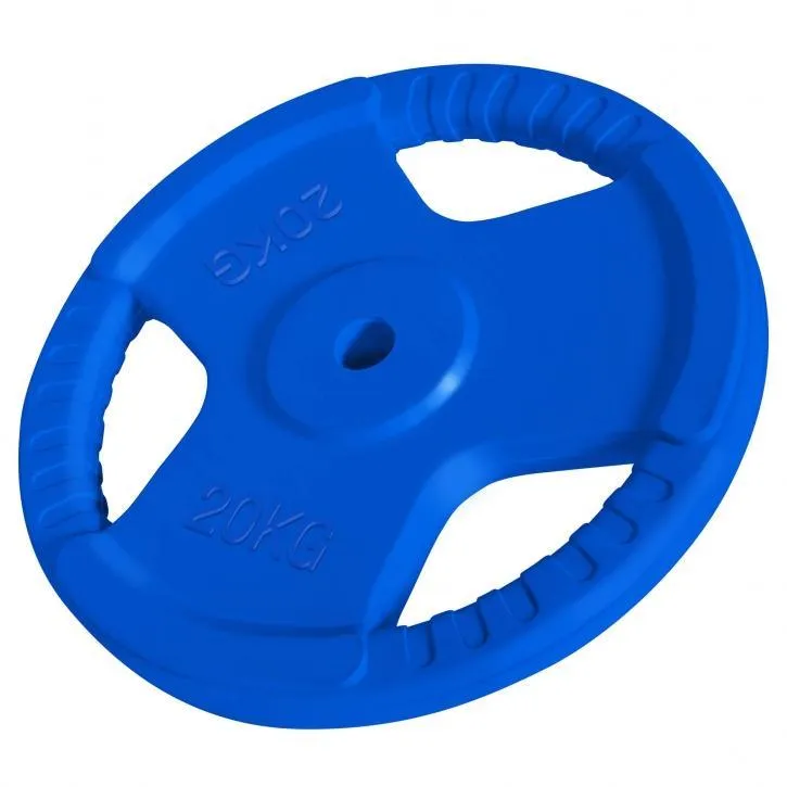 Rubber-Coated 30mm Grip Plate 20KG