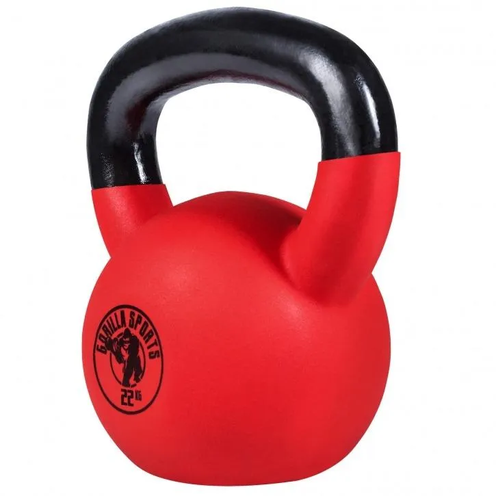 Rubber Coated Kettlebell 22KG