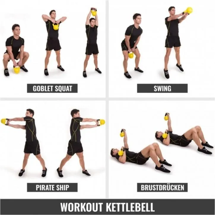 Rubber Coated Kettlebell 22KG