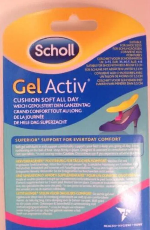 Scholl Gel Activ Insoles Flat Shoes