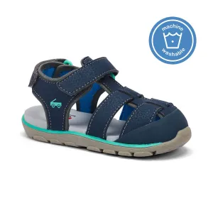 See Kai Run Wilder Sandals - Navy