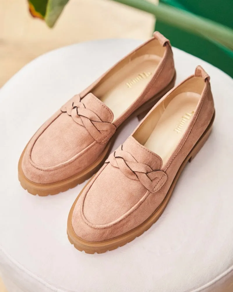 Spell Vegan Suede Loafers | Petal