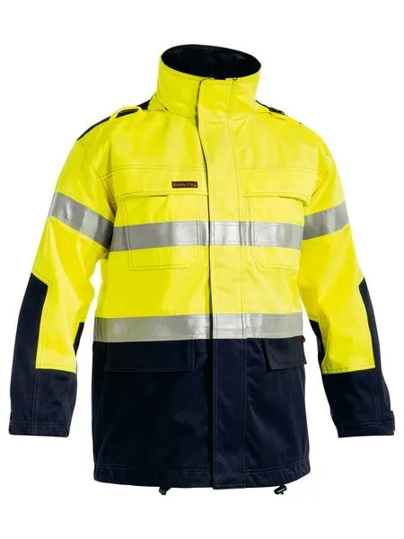 Taped Two Tone Hi Vis FR Jacket - BJ8100T