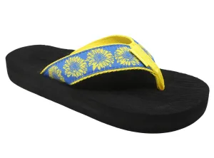 *Tidewater Flip-Flops - Sunflower