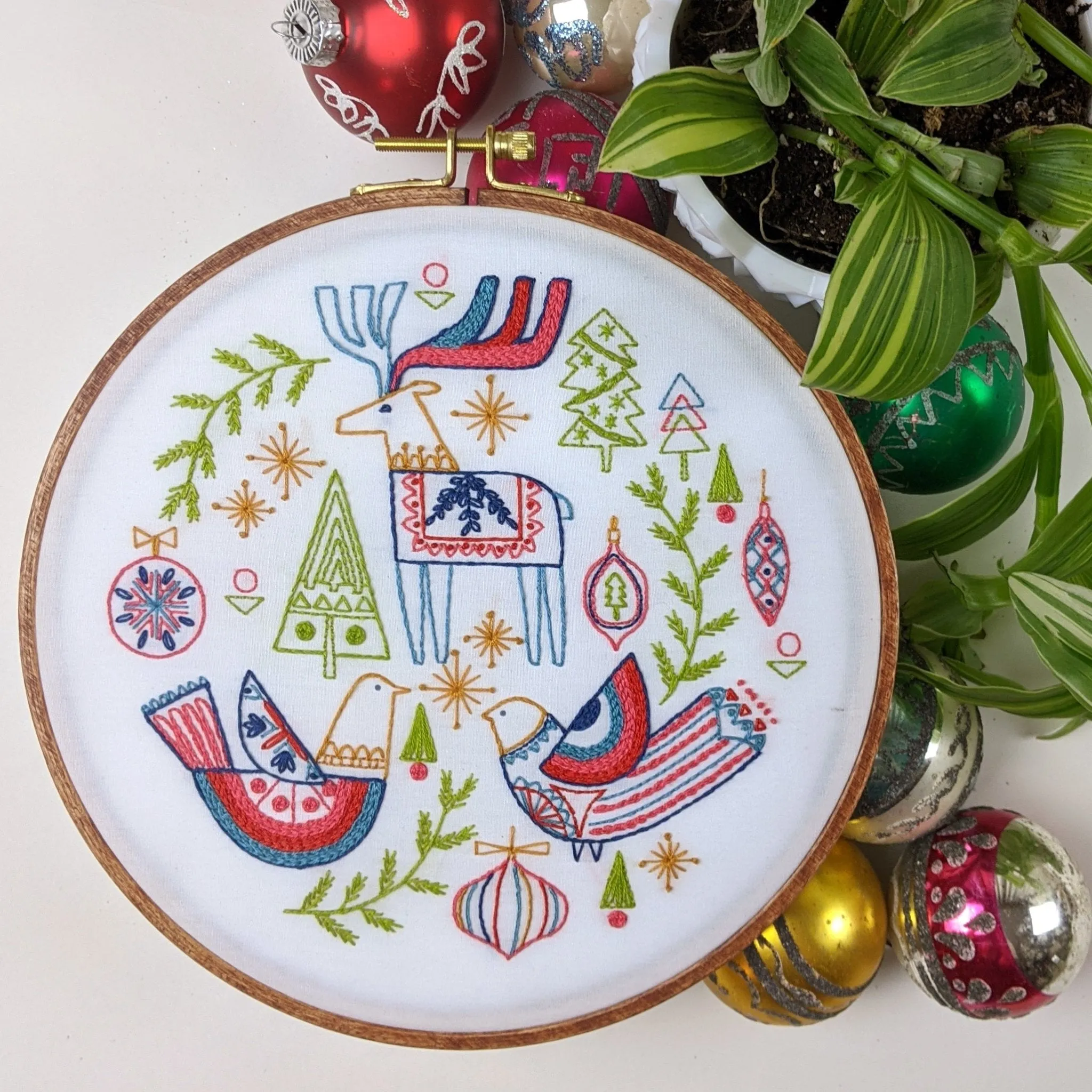 Tis the Season Embroidery Kit Bundle of 3