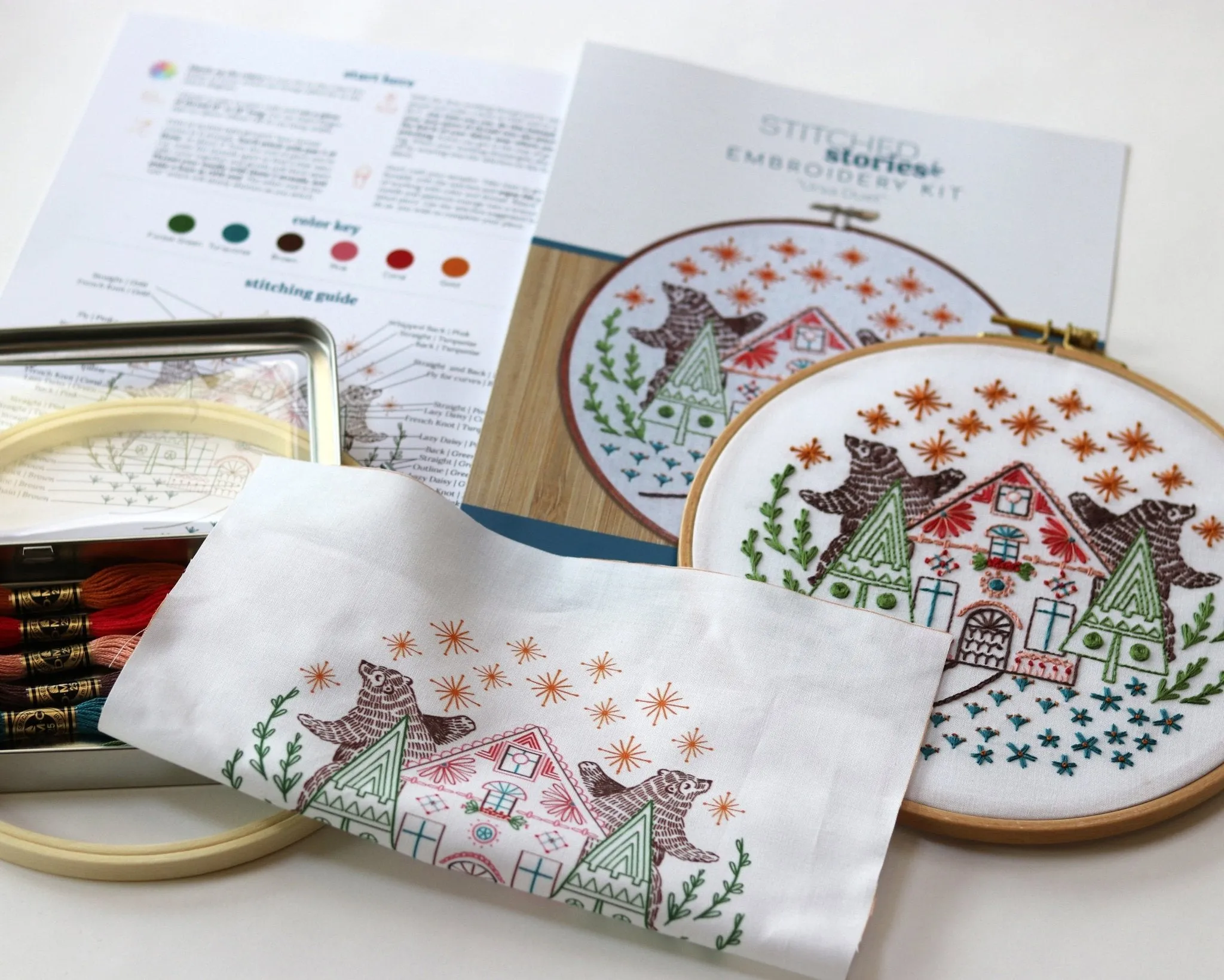 Tis the Season Embroidery Kit Bundle of 3