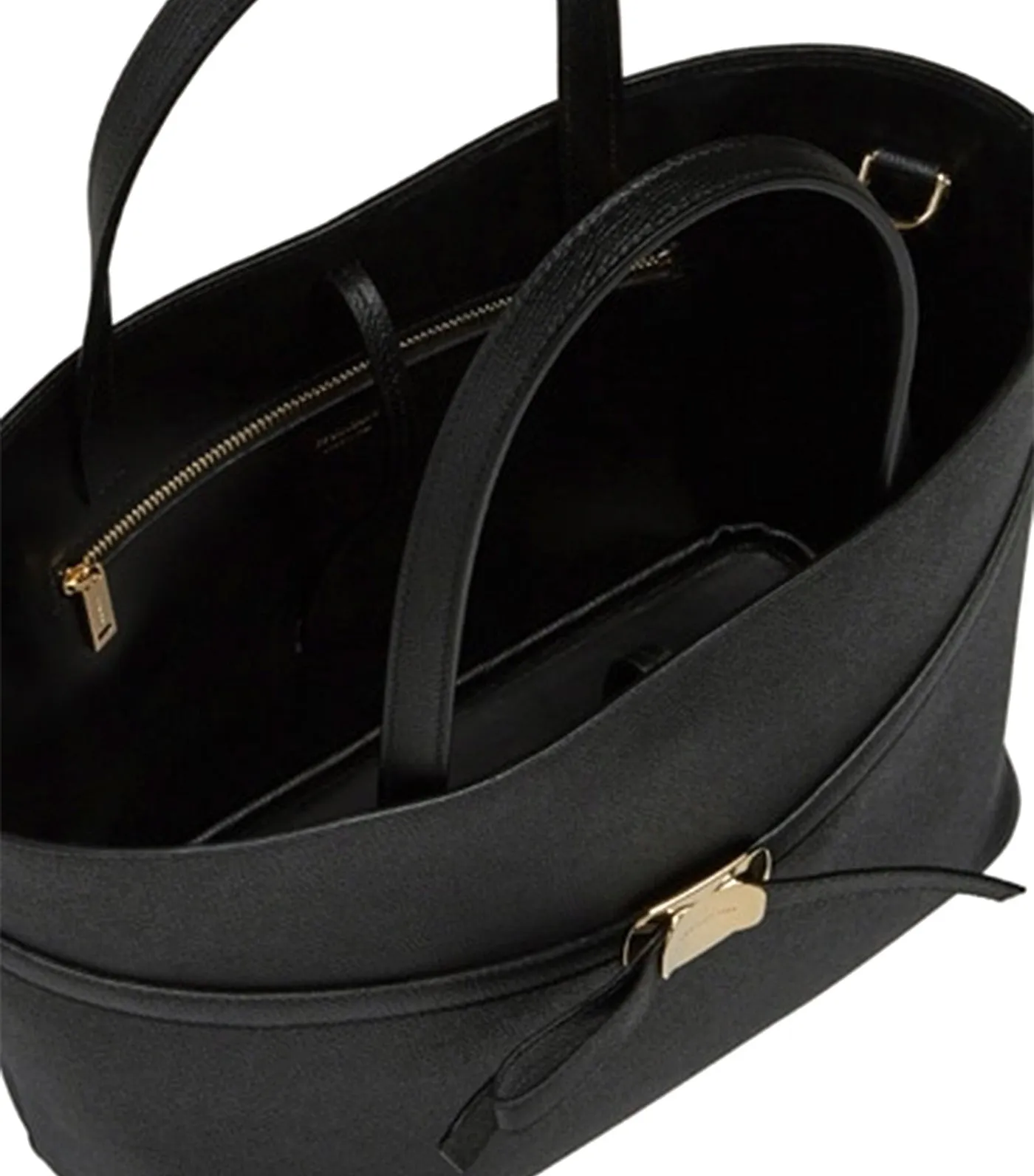 Tote Bag Calfskin Black