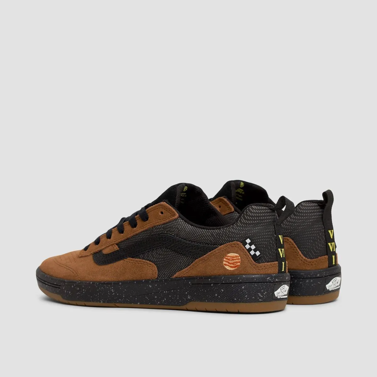 Vans Zahba Shoes - Zion Wright Brown/Multi