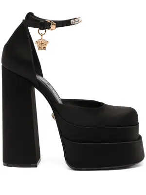 Versace With Heel Black