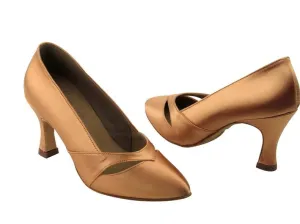 Very Fine Internarial Style Ballroom Shoe with Cut Outs 9171 In Stock