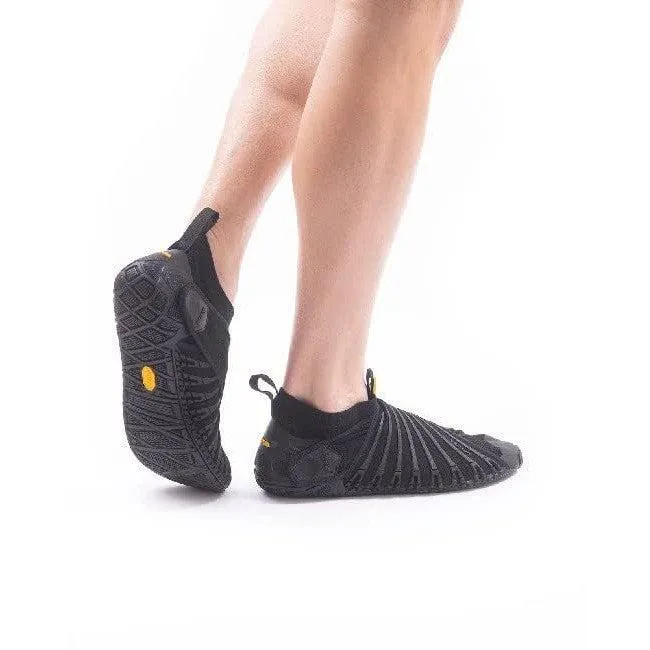 Vibram Men's Furoshiki Knit High Shoes Black