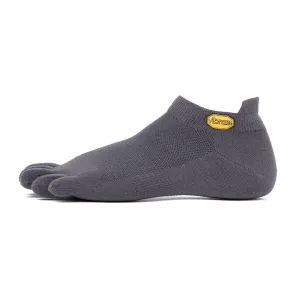 Vibram No Show Toe Socks Dark Grey