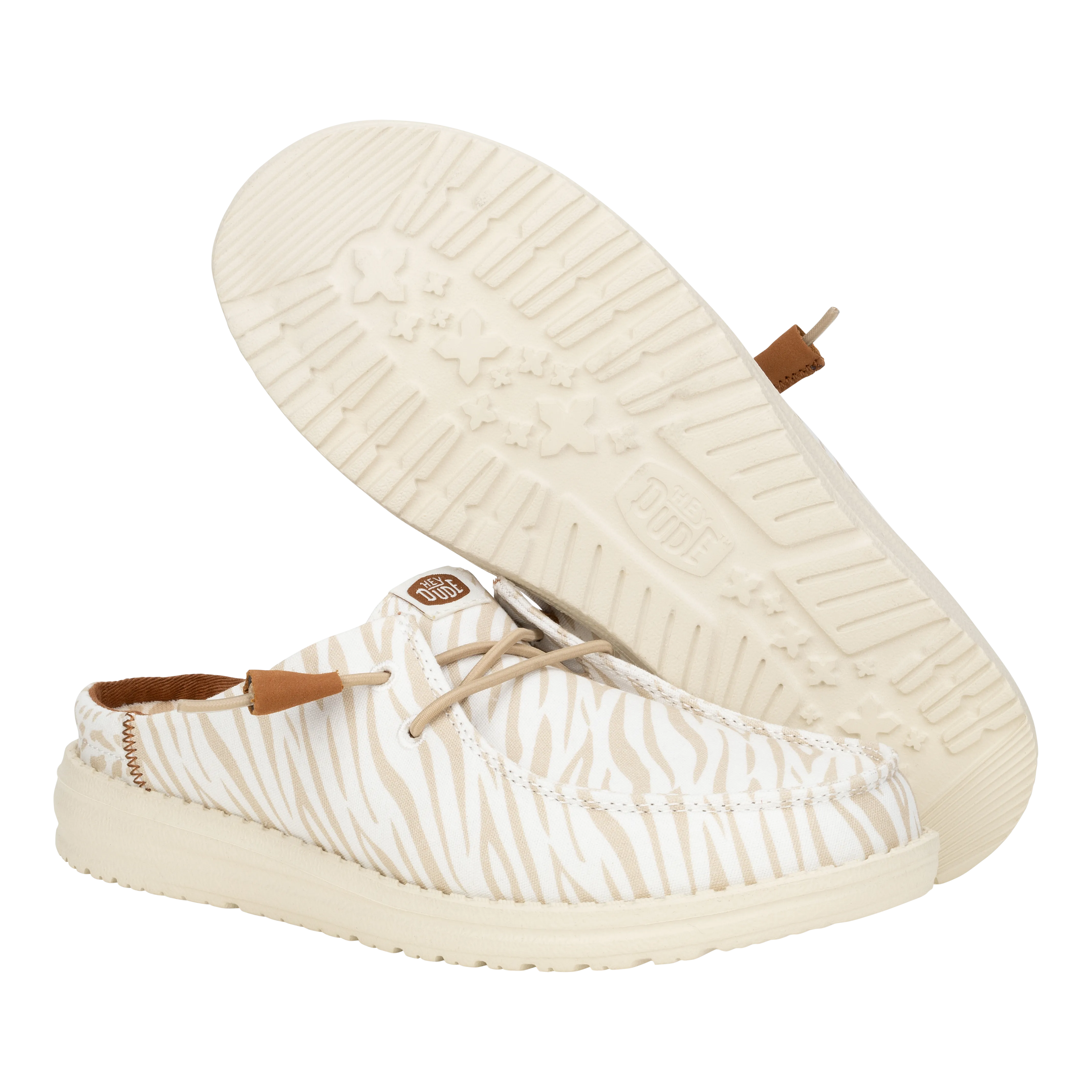 Wendy Slip Mixed Animal - Animal Tan/White