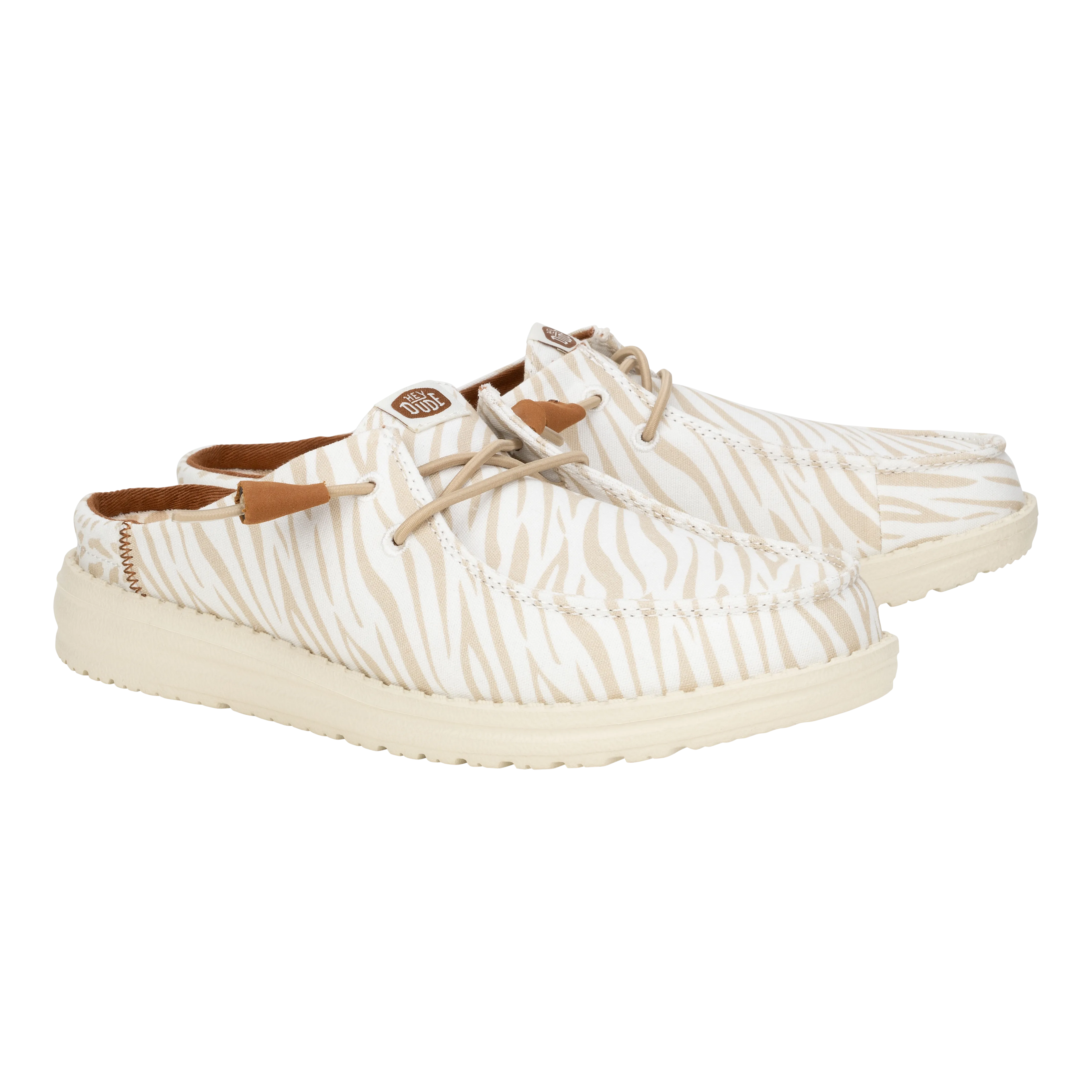 Wendy Slip Mixed Animal - Animal Tan/White