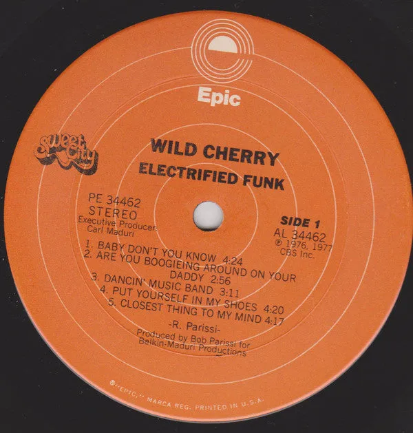 Wild Cherry - Electrified Funk - LP