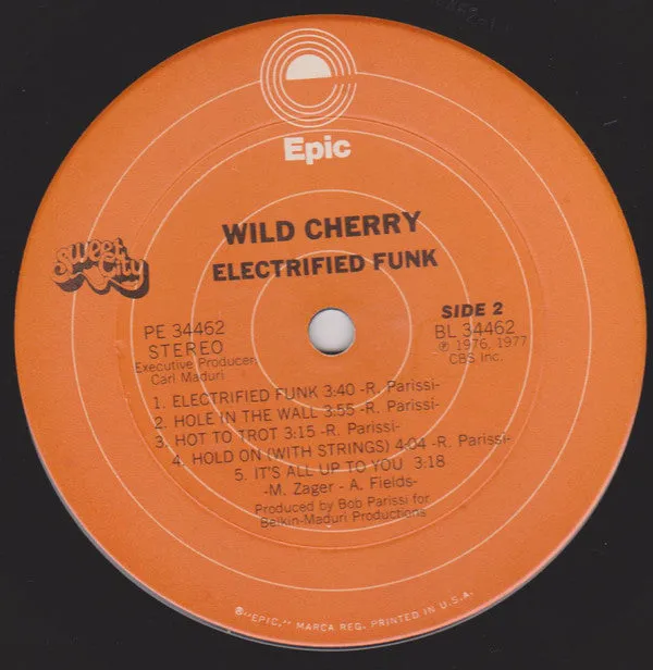 Wild Cherry - Electrified Funk - LP