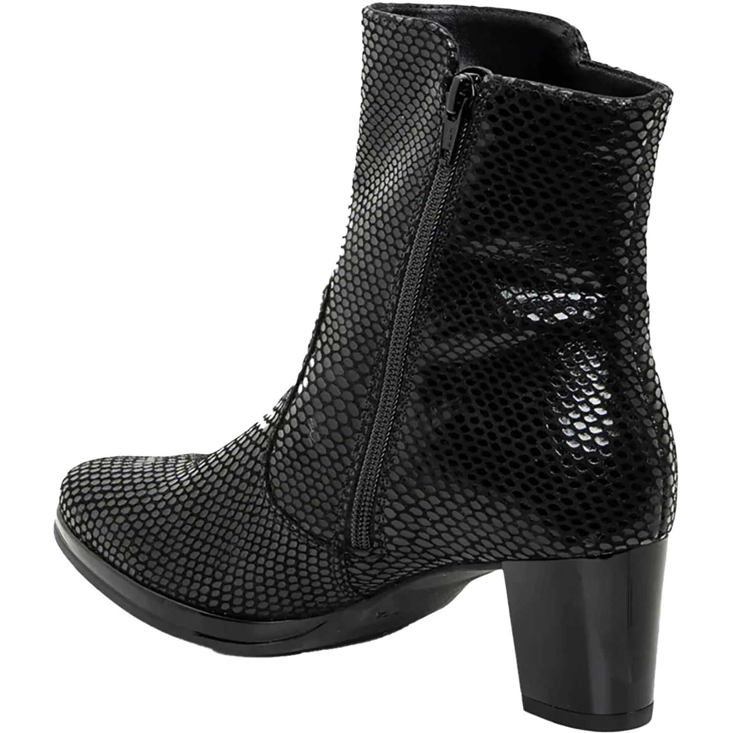 Women's Ara Osmanthus Black Snake Print