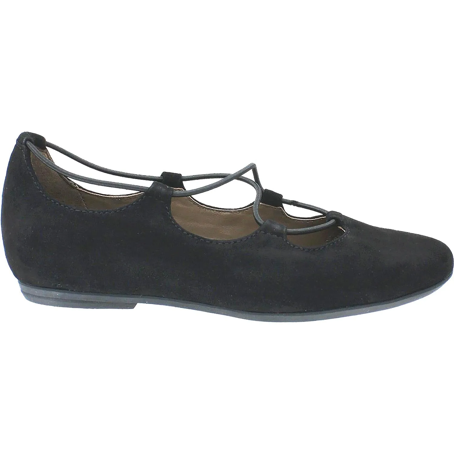 Women's Earth Essen Black Suede