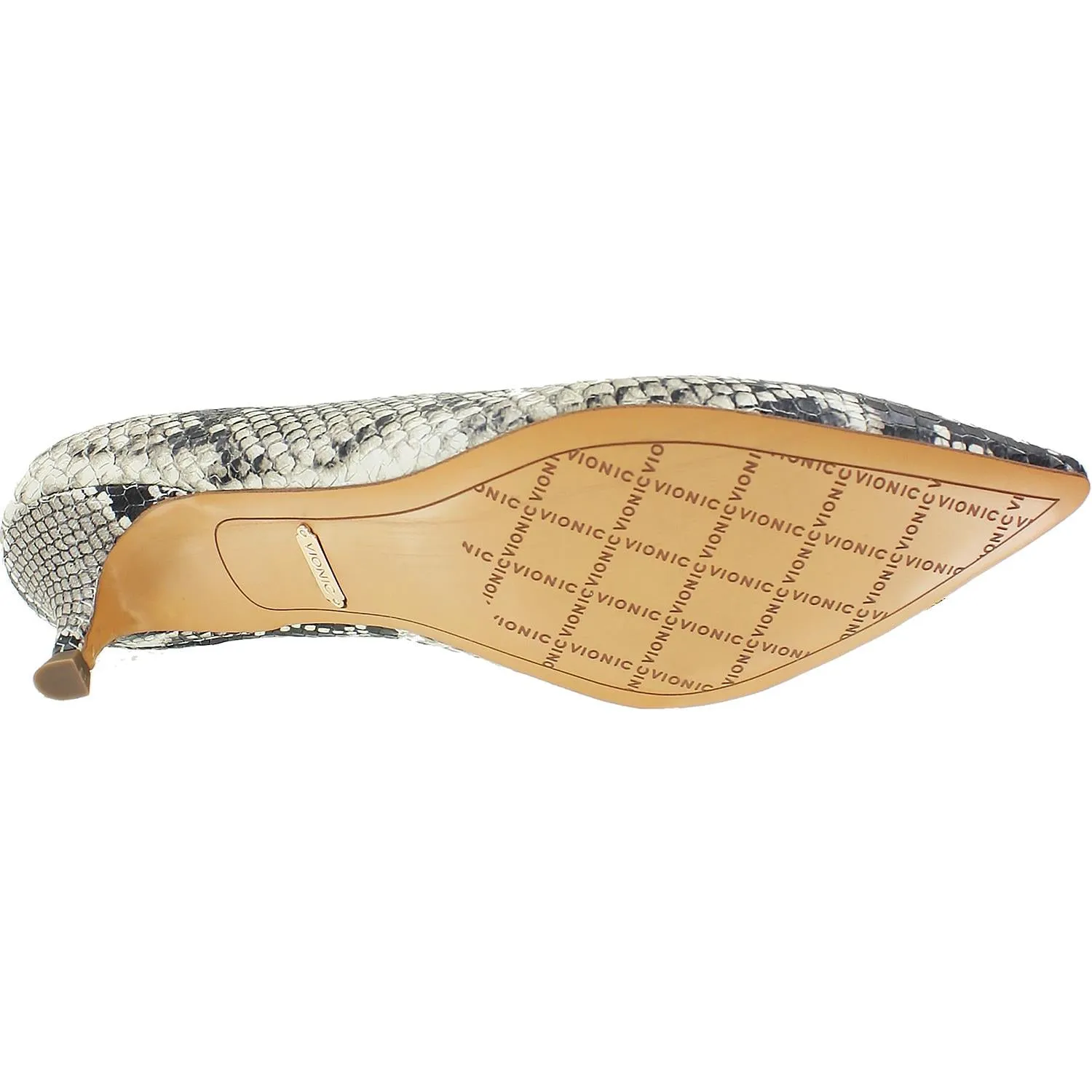 Women's Vionic Josie Natural Snake Leather