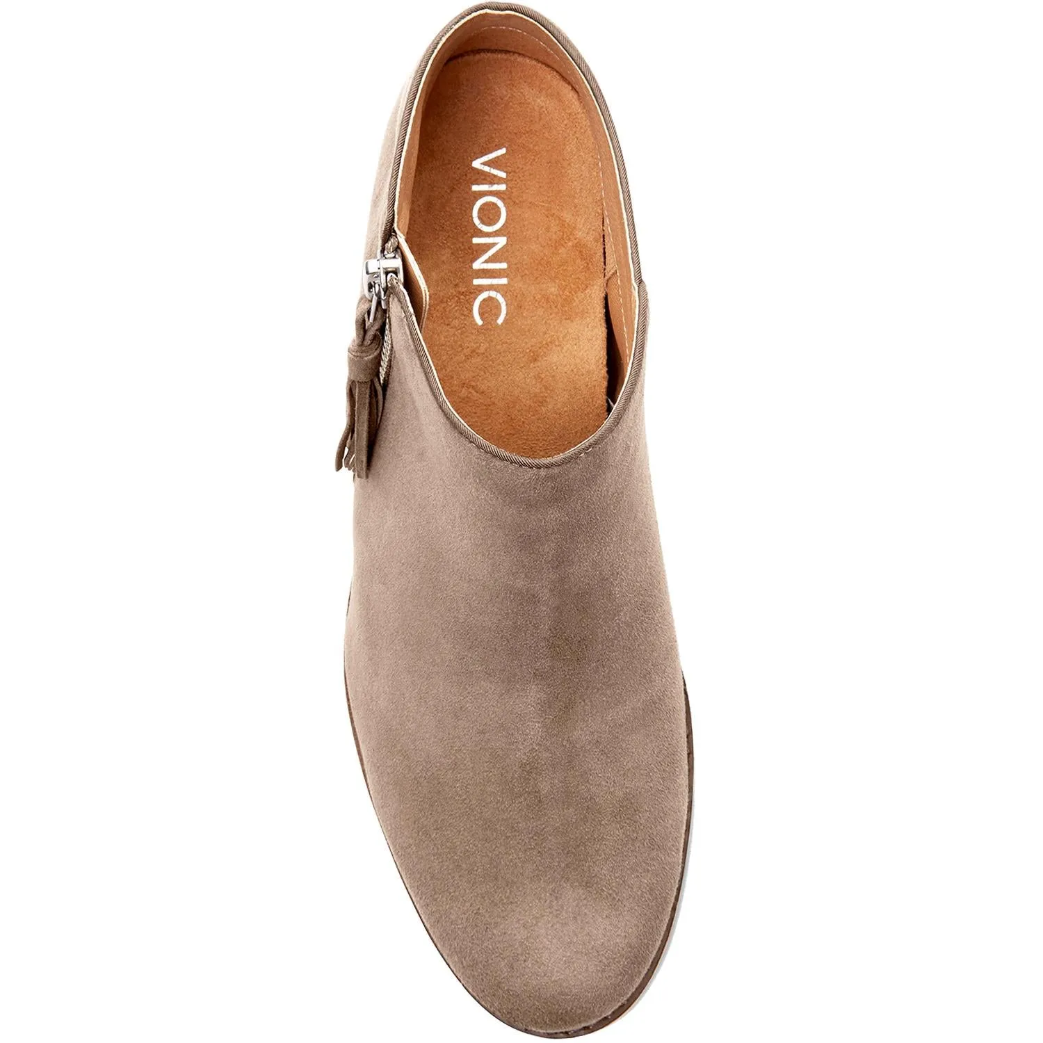 Women's Vionic Serena Greige Suede