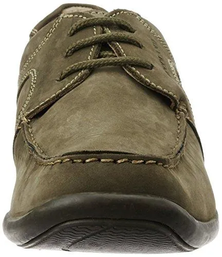 Woodland Men's Green Leather Sneakers - 8 UK/India (42 EU)