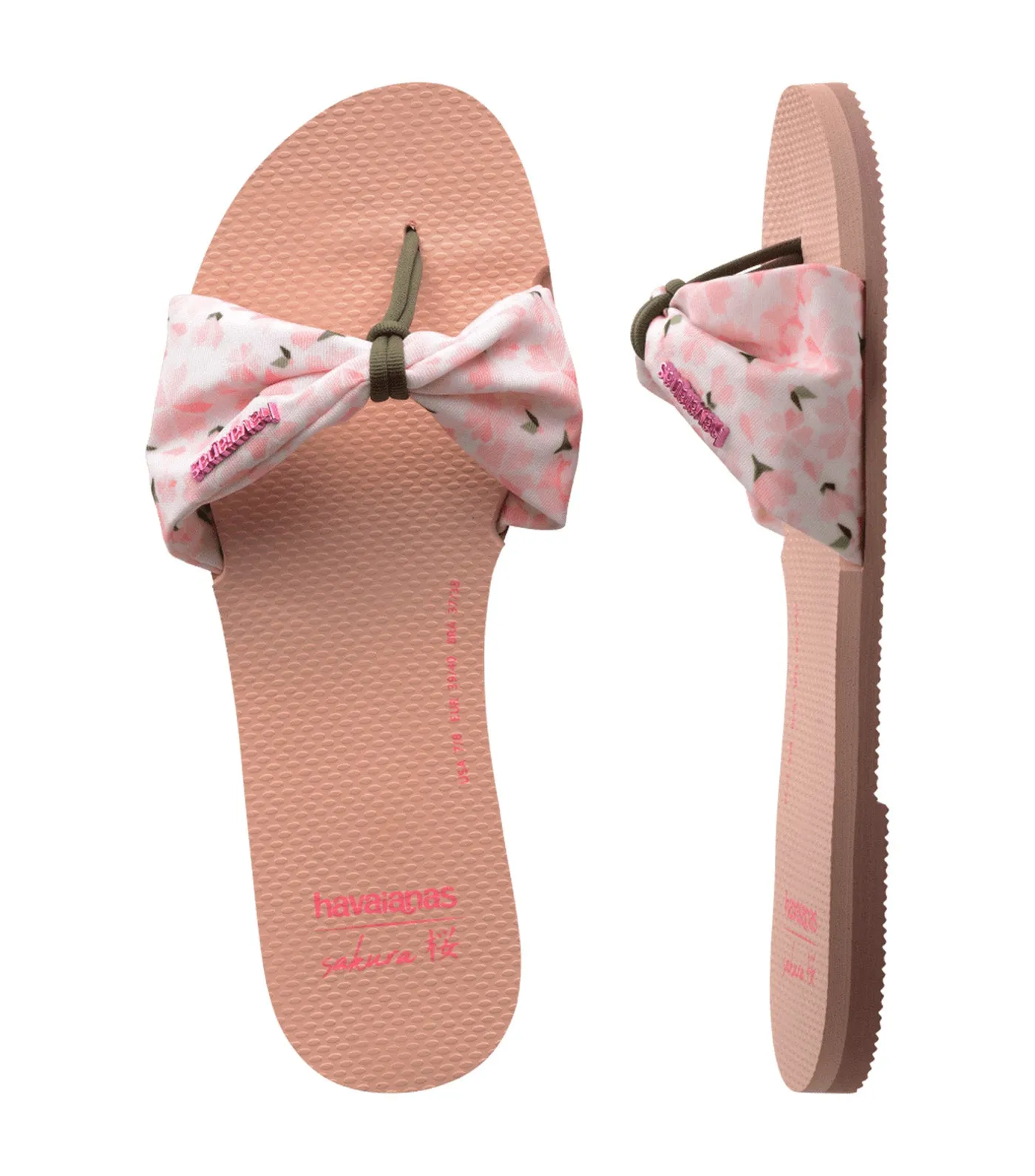 You St. Tropez Sakura Flip Flops Ballet Rose